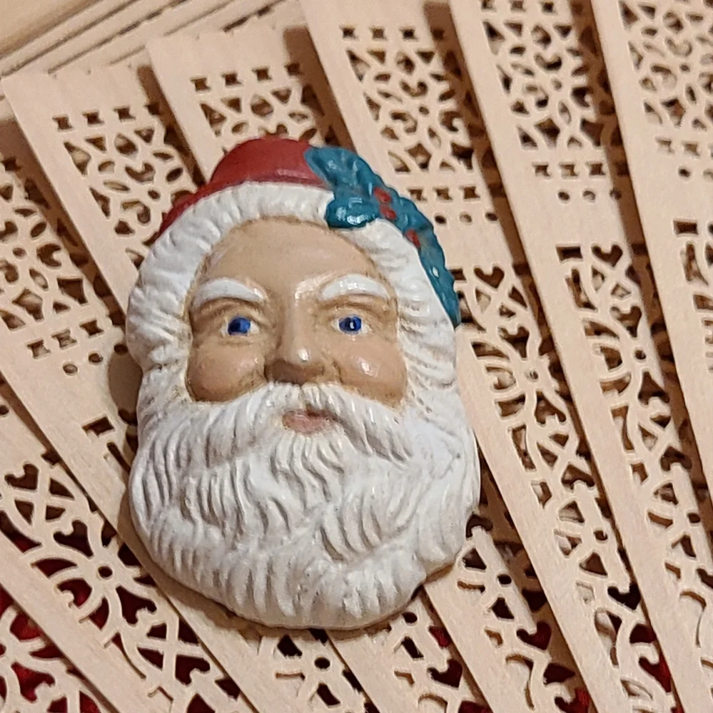Christmas Santa Pin